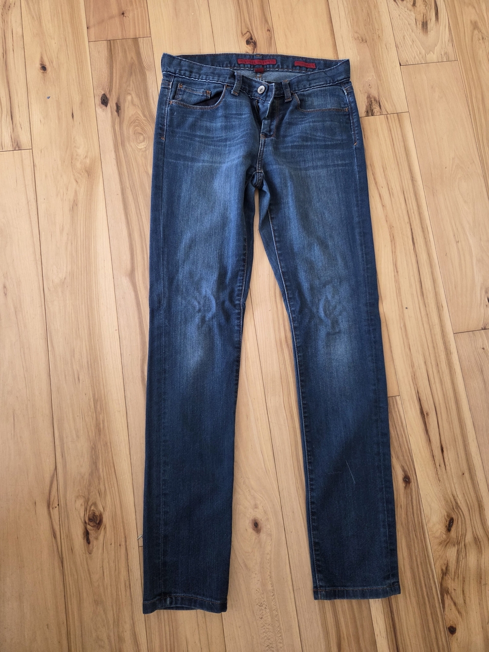 Banana Republic Skinny Jeans in Dark Blue Wash
